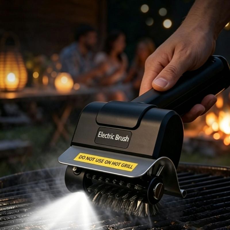 Outdoor Power Brush - Bàn chải nướng thịt nướng chạy