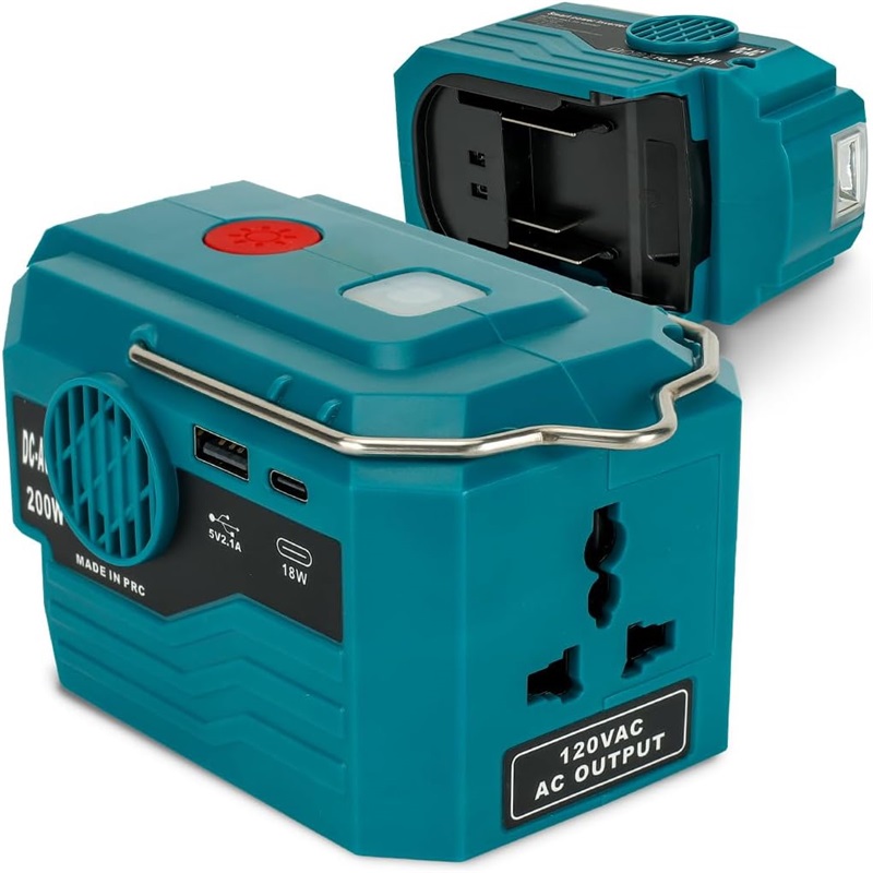 Outdoor Power Inverter - Power Inverter for Makita 18V Battery,DC