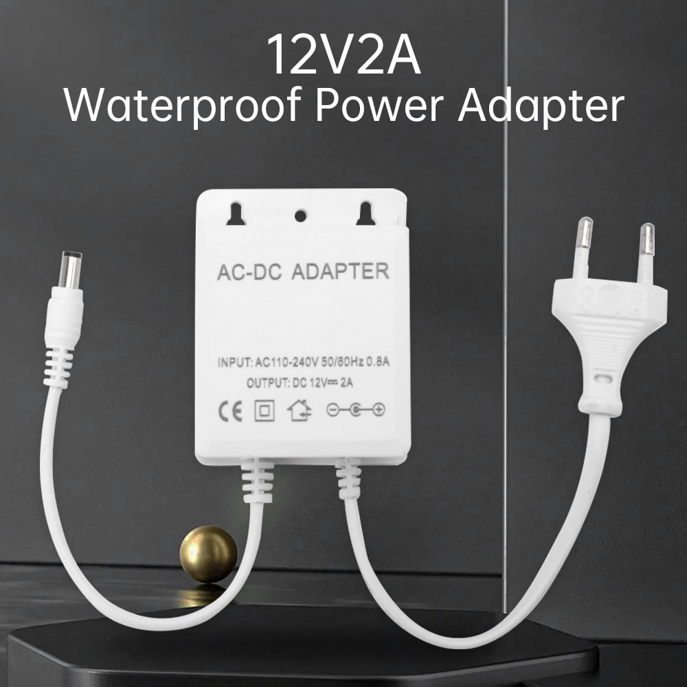 DC12V 2A EU Plug Adapter Secur - đánh giá và giá Outdoor Power Adapter
