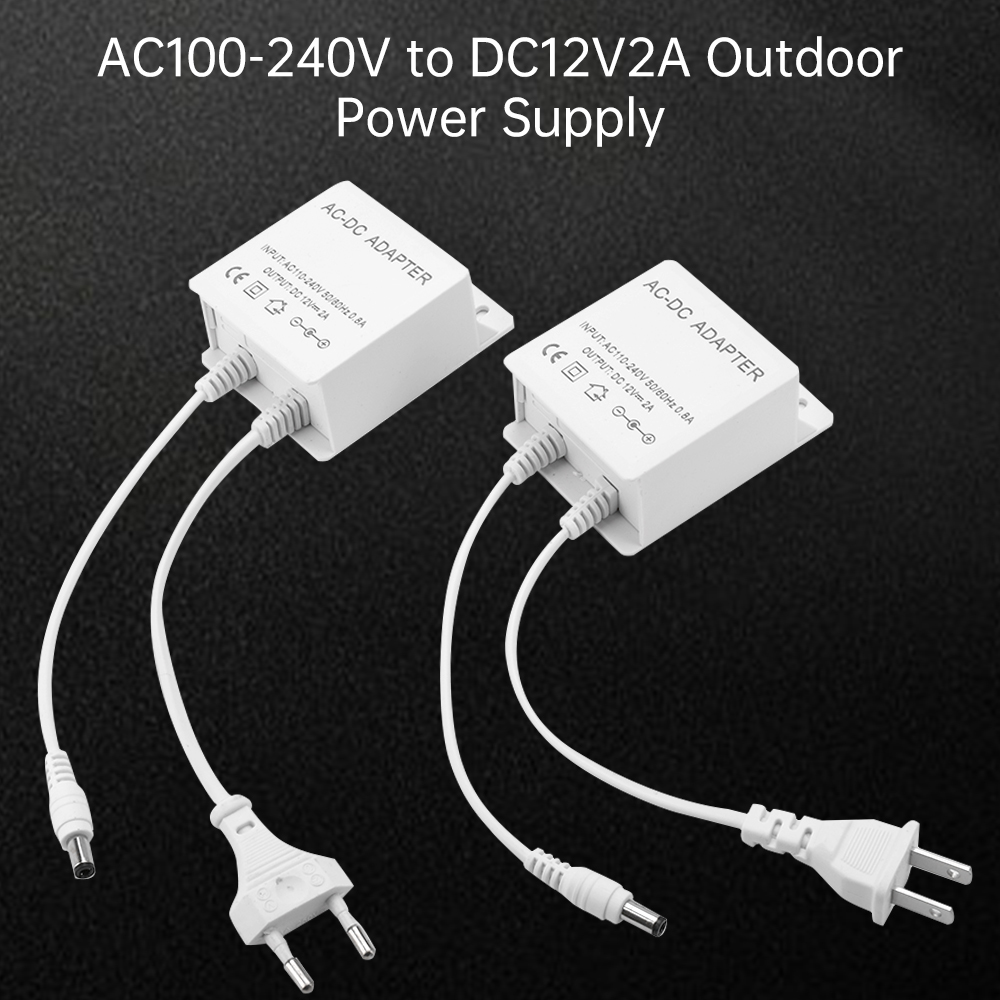 DC12V 2A EU Plug Adapter Secur - đánh giá và giá Outdoor Power Adapter