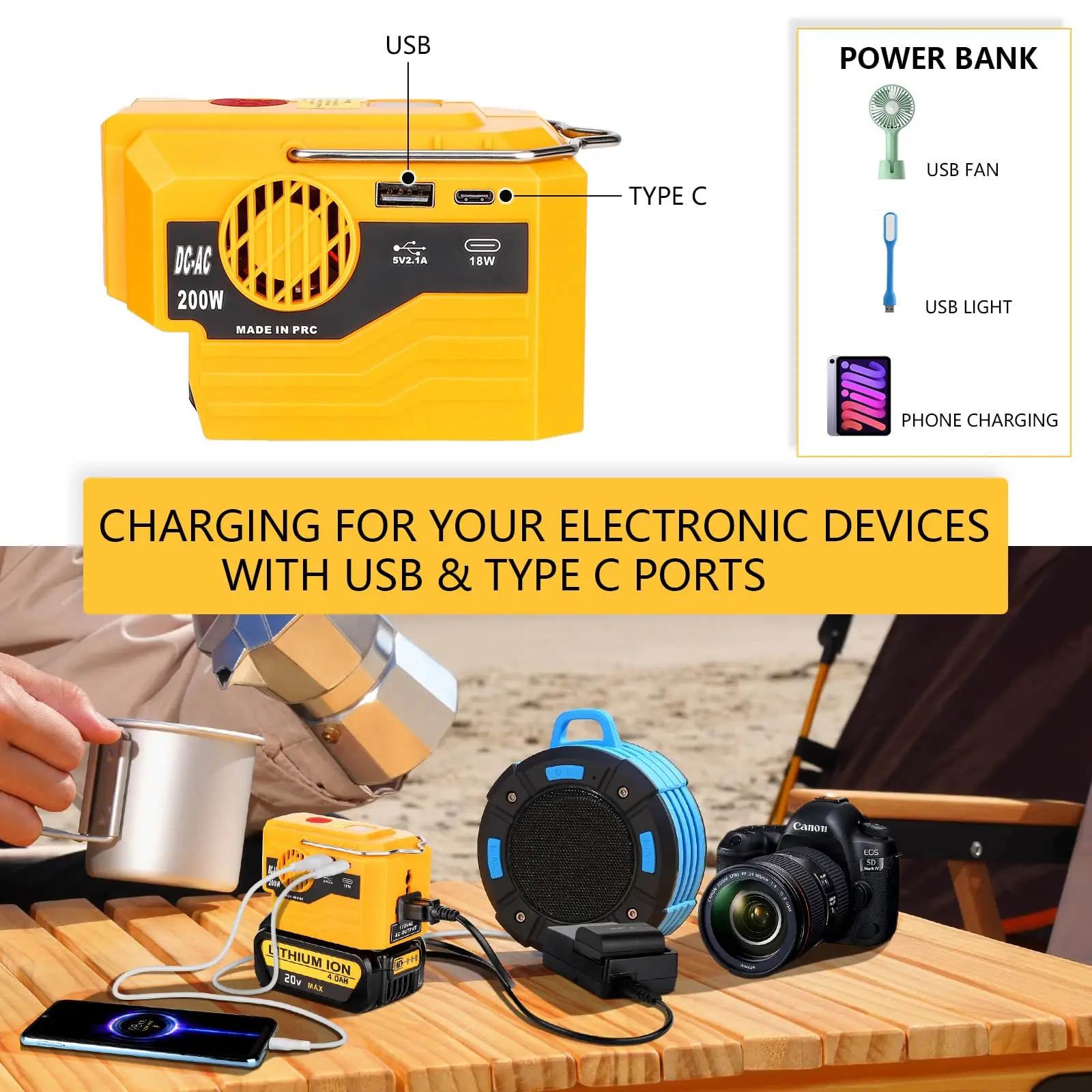 Outdoor Camping Power Generato - đánh giá và giá Outdoor Power Inverter