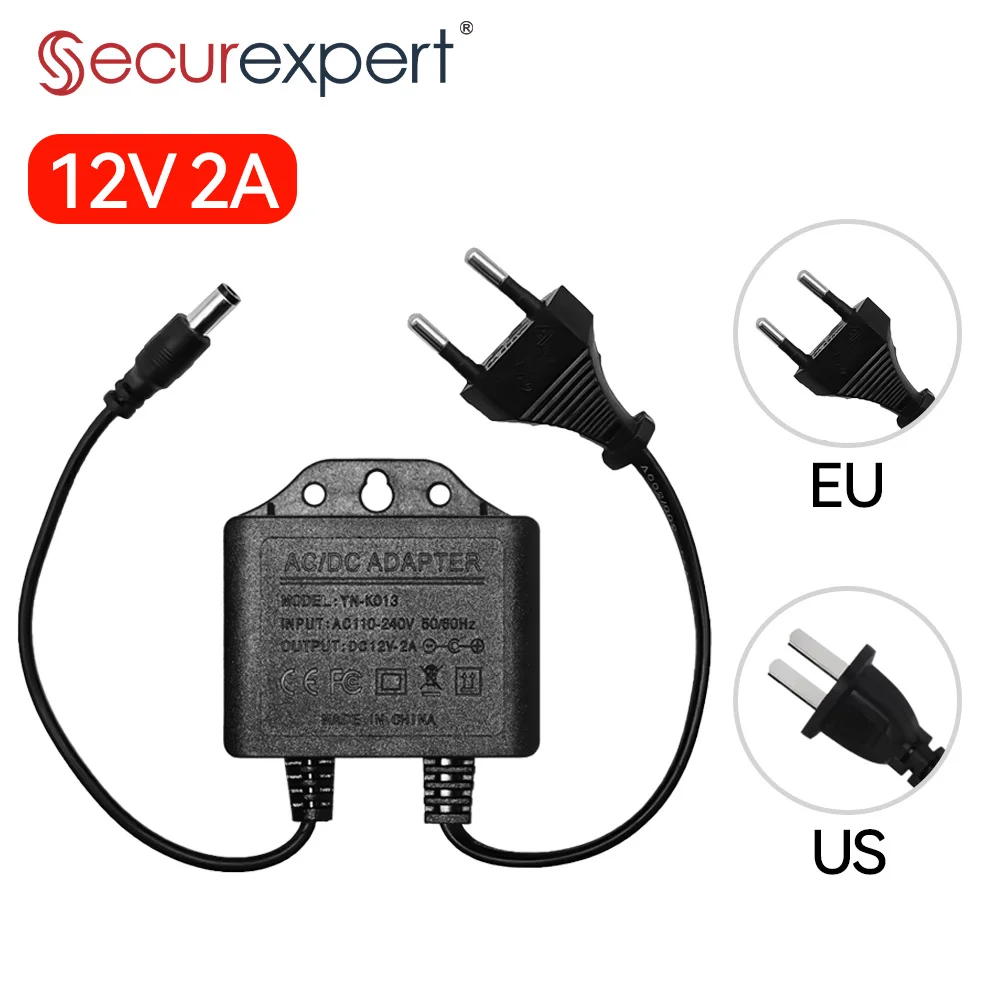 Power Adapter  DC12V 2A Waterp - đánh giá và giá Outdoor Power Adapter