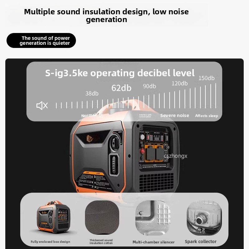Generator Small Household Sile - đánh giá và giá Outdoor Power Source