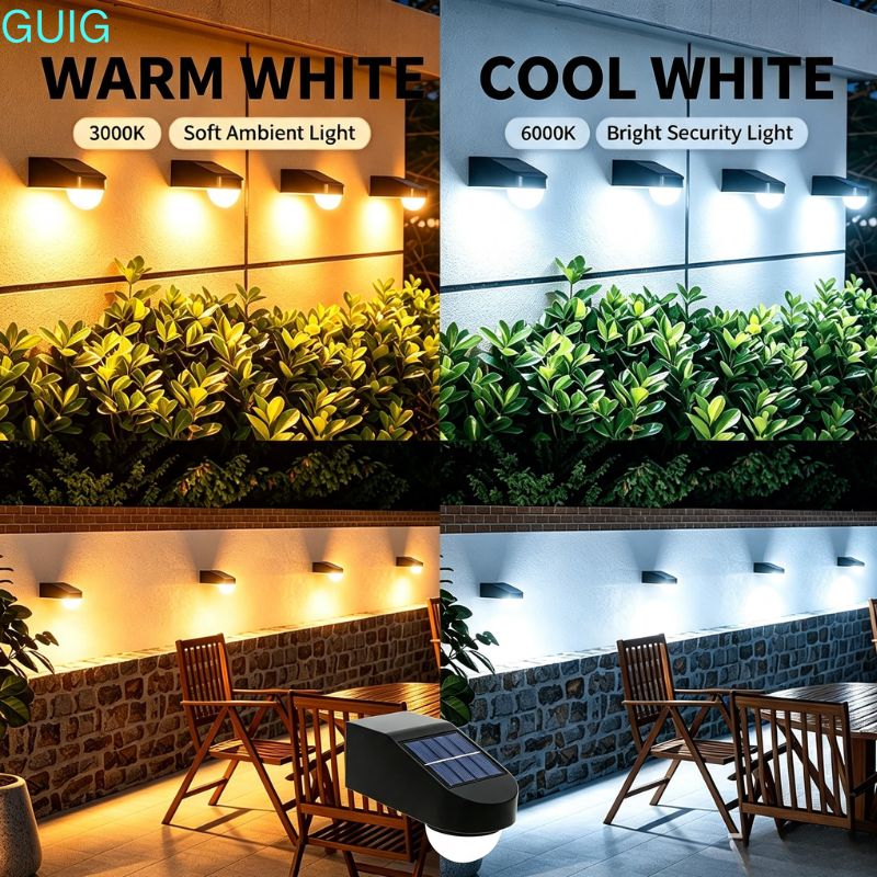 5 LED Solar Wall Light Outdoor - đánh giá và giá Outdoor Power Brush