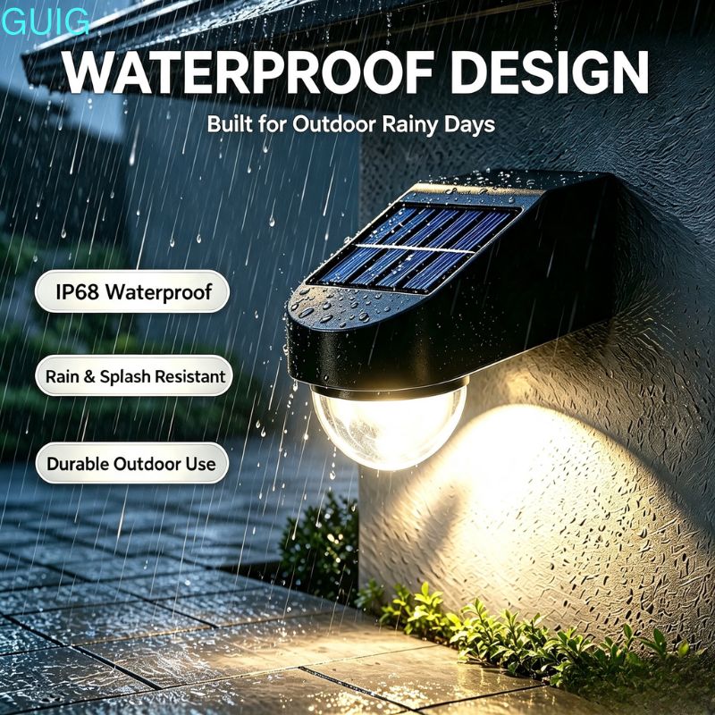 5 LED Solar Wall Light Outdoor - đánh giá và giá Outdoor Power Brush