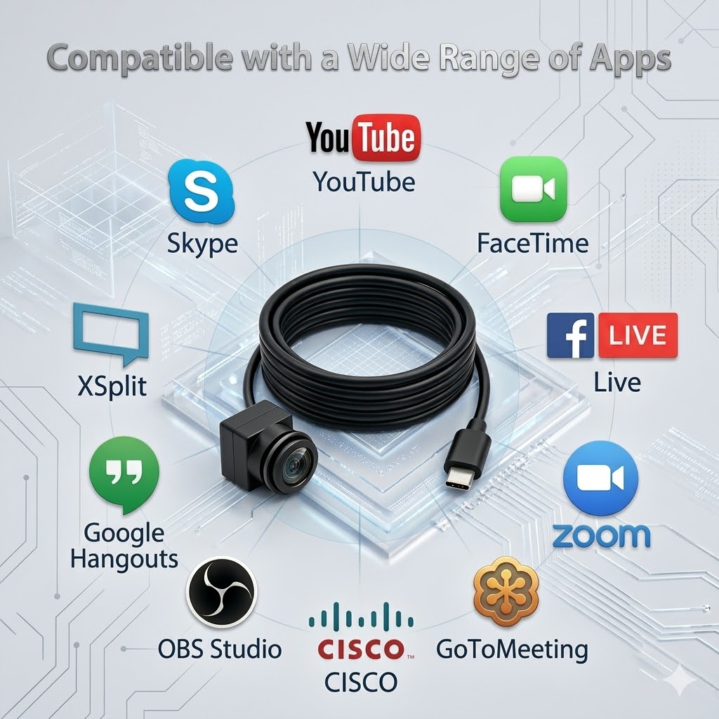 USB Type-C Mini Webcam with Mi - đánh giá và giá Outdoor Usb Power Adapter