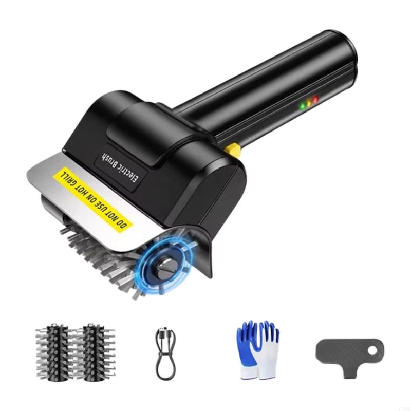 Bàn chải nướng thịt nướng chạy - đánh giá và giá Outdoor Power Brush