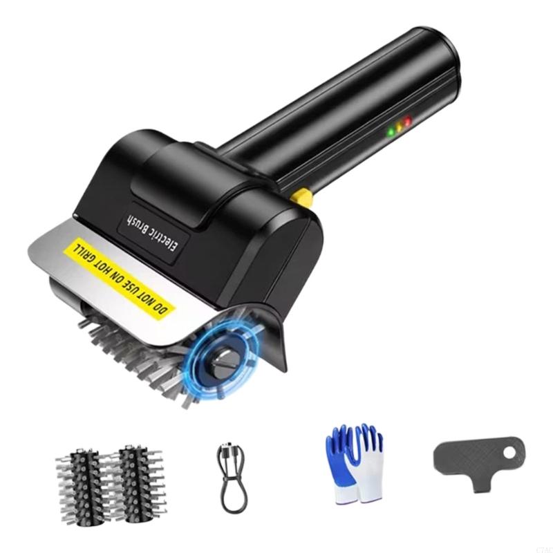 Bàn chải nướng thịt nướng chạy - đánh giá và giá Outdoor Power Brush
