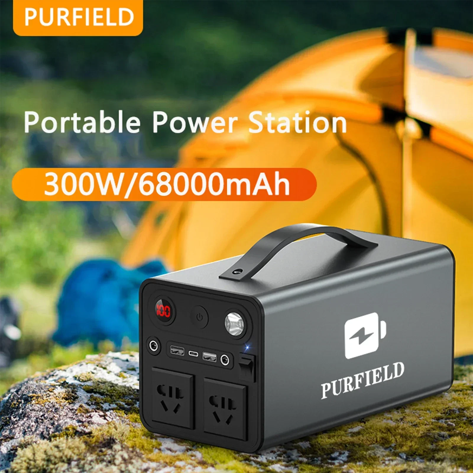 PURFIELD Portable Power 68000m - đánh giá và giá Outdoor Power Source