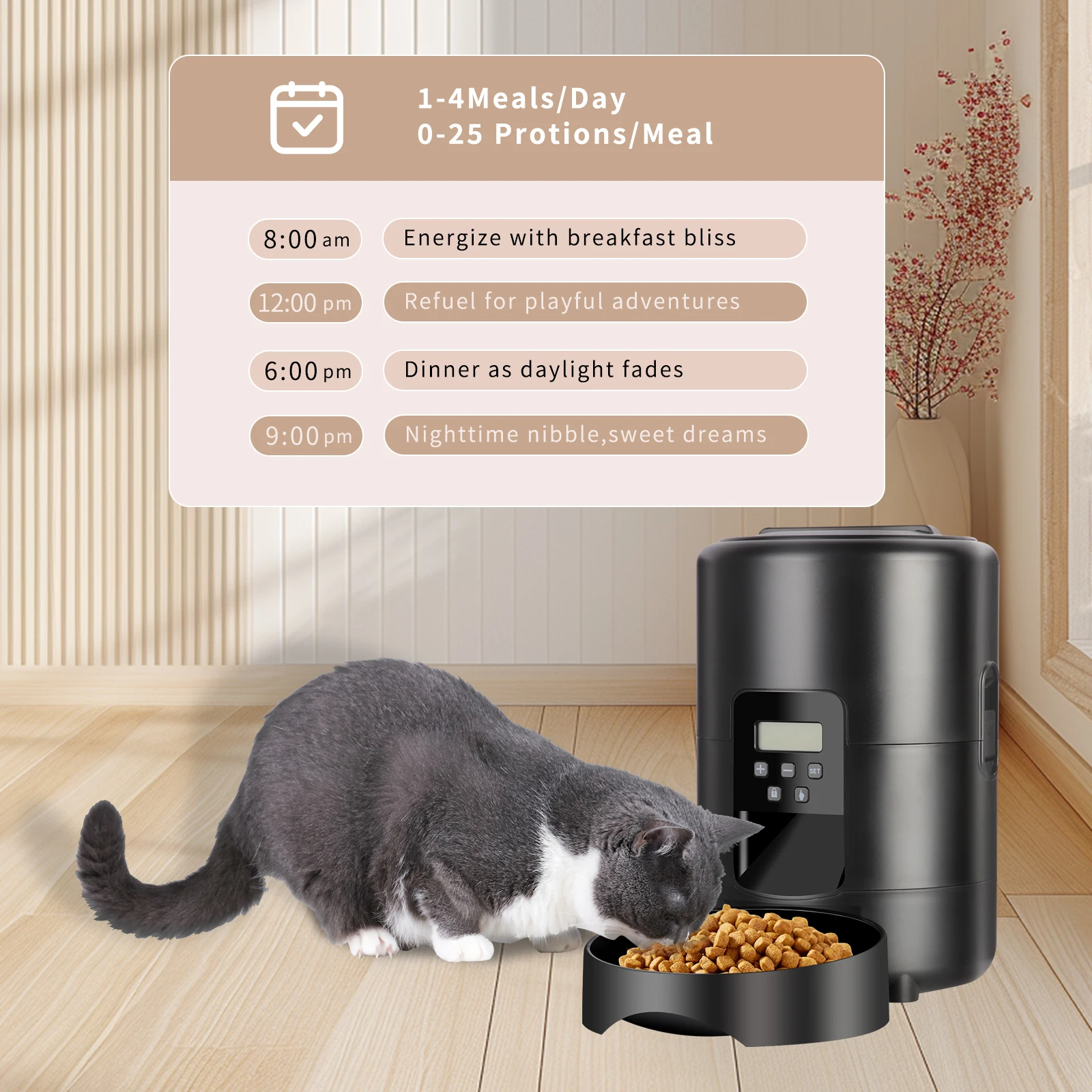 2L APP Control Automatic Pet F - đánh giá và giá Outdoor Usb Power Adapter
