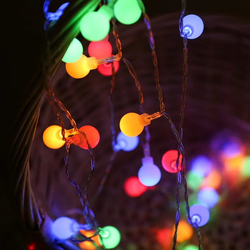 10M USB/Battery Power Ball LED - đánh giá và giá Outdoor Power For Christmas Lights