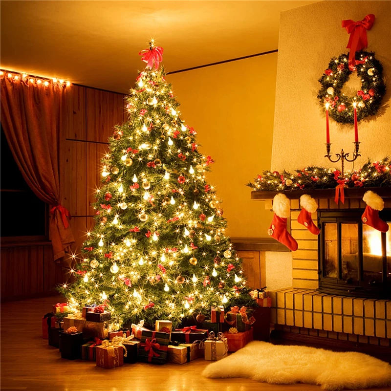 10M USB/Battery Power Ball LED - đánh giá và giá Outdoor Power For Christmas Lights