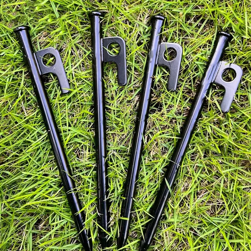 4Pcs Heavy Duty Steel Tent Peg - đánh giá và giá Outdoor Power Stake