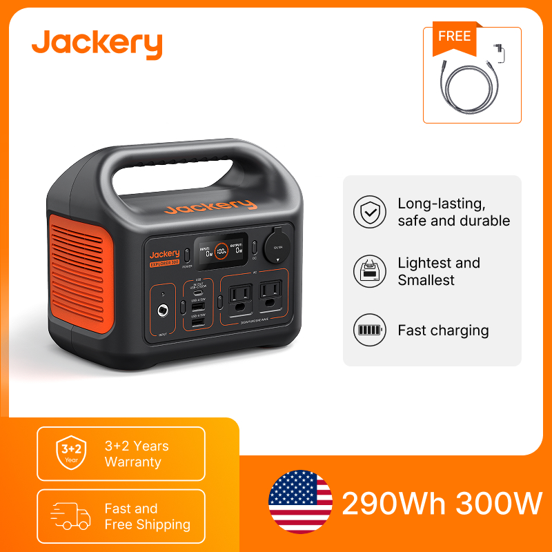 Jackery Portable Power Station - đánh giá và giá Outdoor Power Adapter