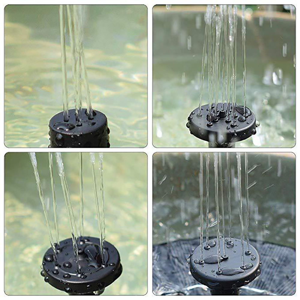 Mini Solar Water Fountain Pool - đánh giá và giá Outdoor Power Source