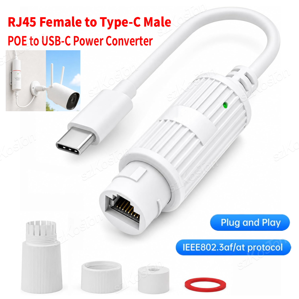 POE to USB-C Power Converter R - đánh giá và giá Outdoor Usb Power Adapter