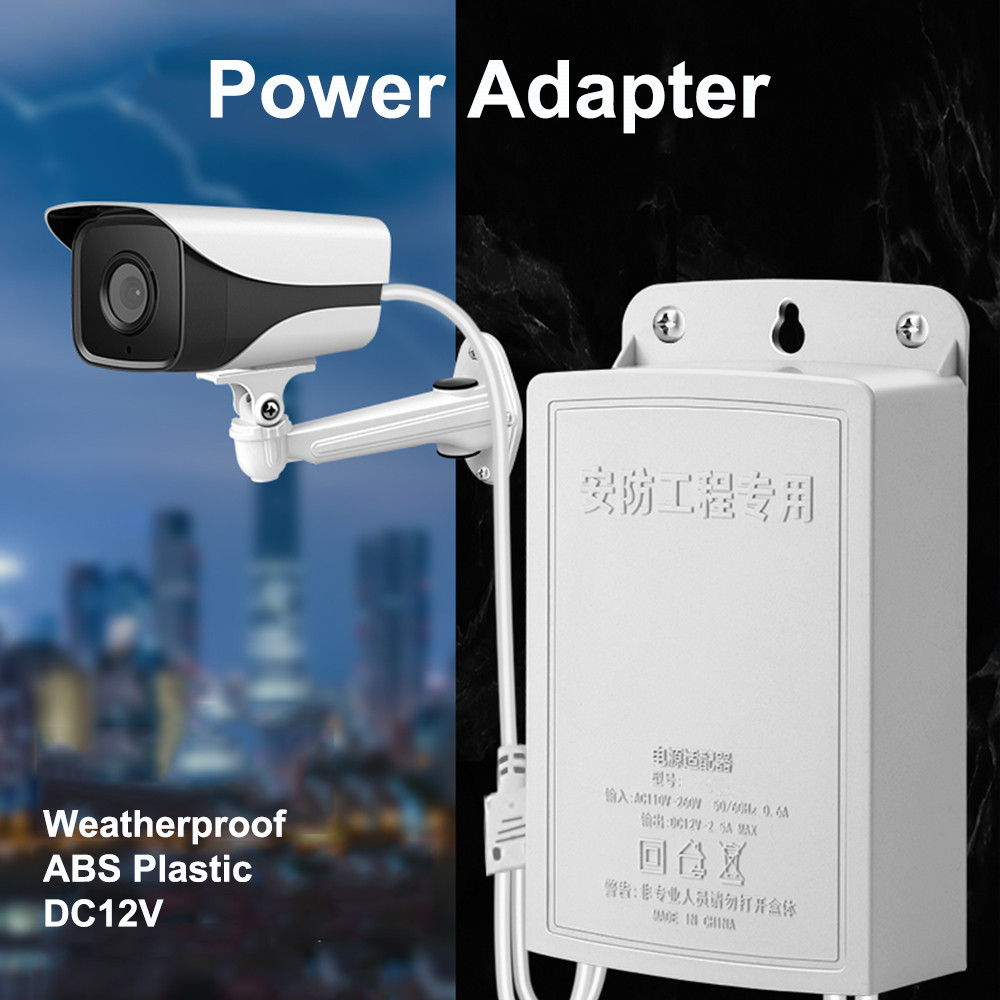 DC 12V 2.5A Outdoor Waterproof - đánh giá và giá Outdoor Power Adapter