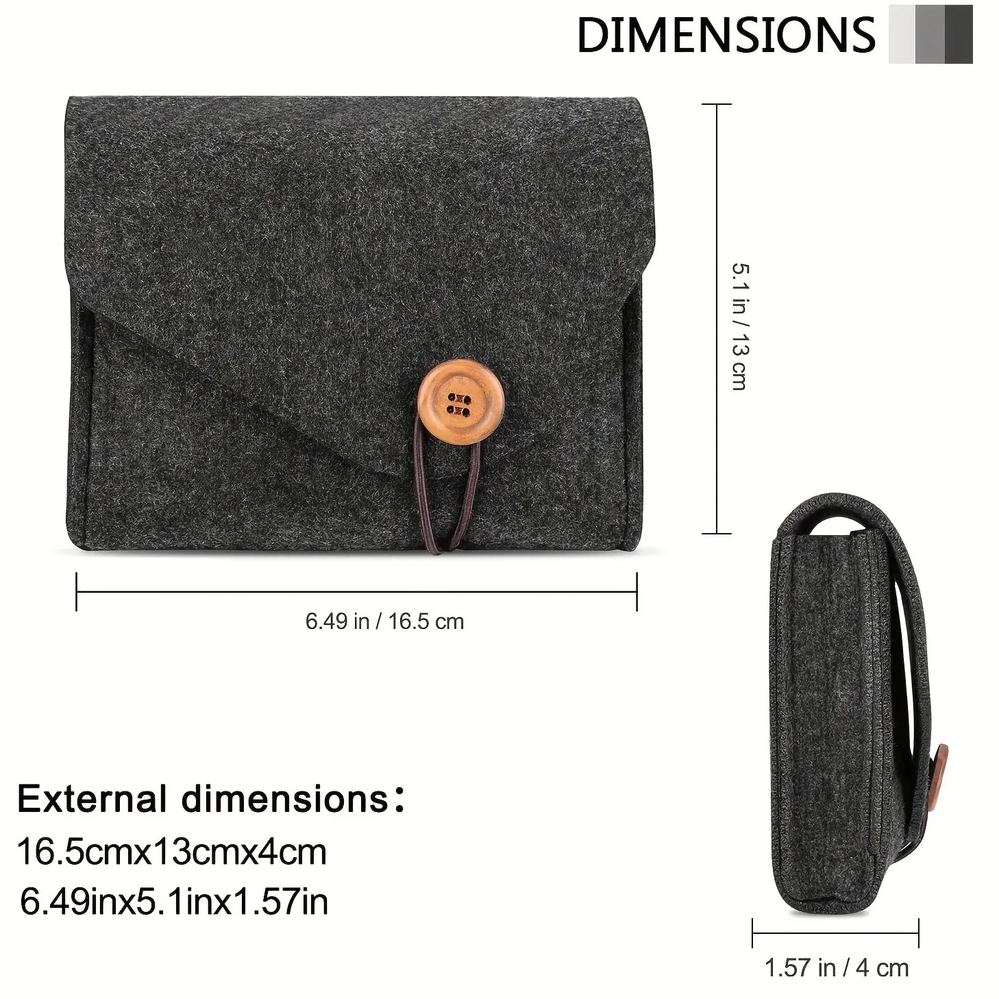 Portable Felt Cable Organizer  - đánh giá và giá Outdoor Usb Power Adapter