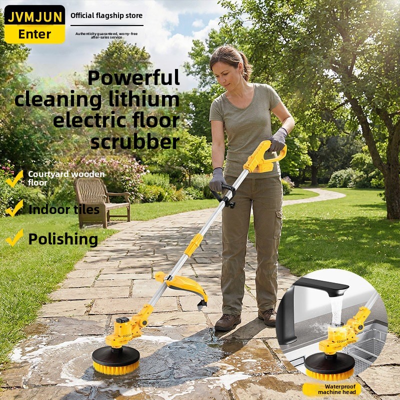 YFY Electric Cleaning Brush Ha - đánh giá và giá Outdoor Power Brush