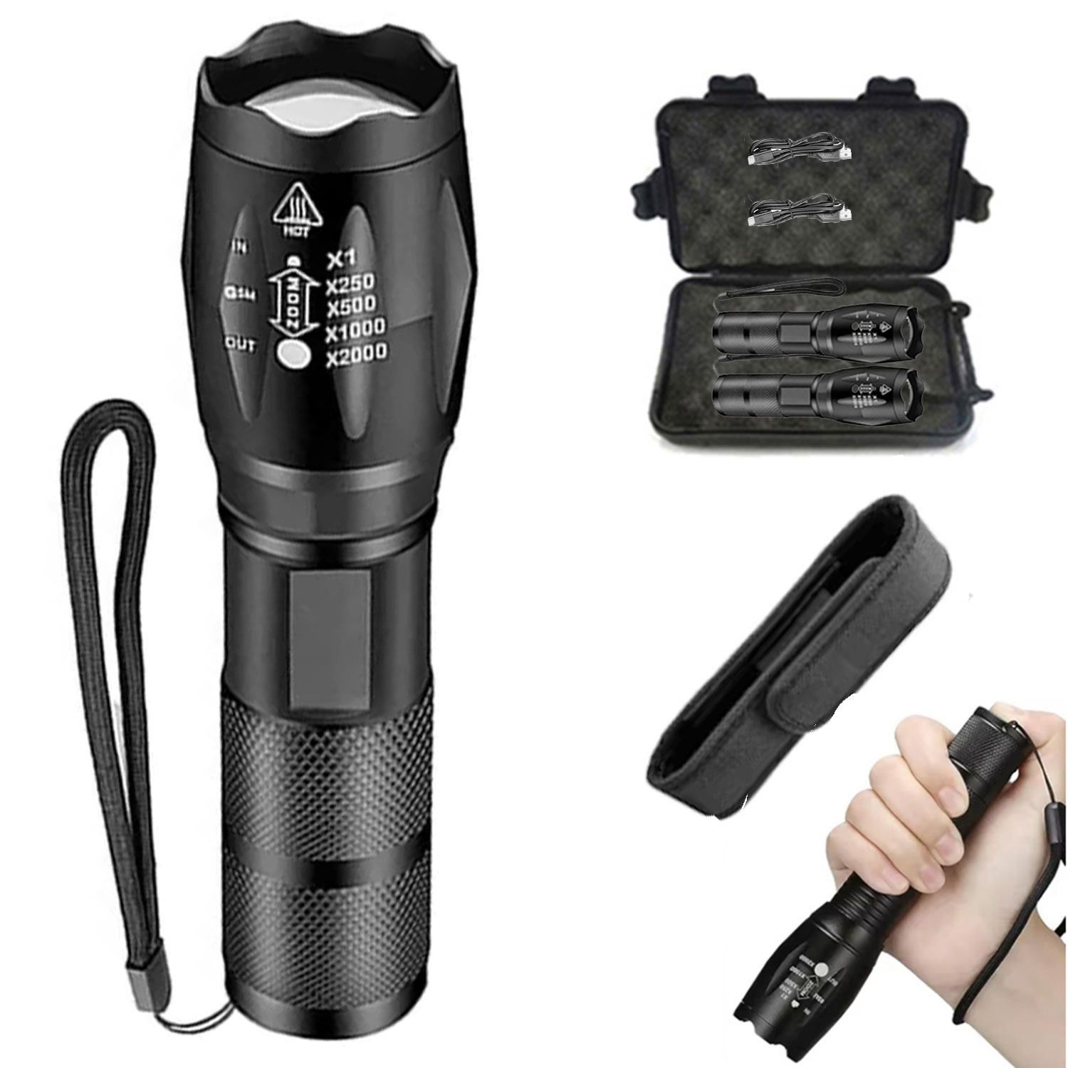 Powerful LED Torch Outdoor han - đánh giá và giá Outdoor Power Not Working