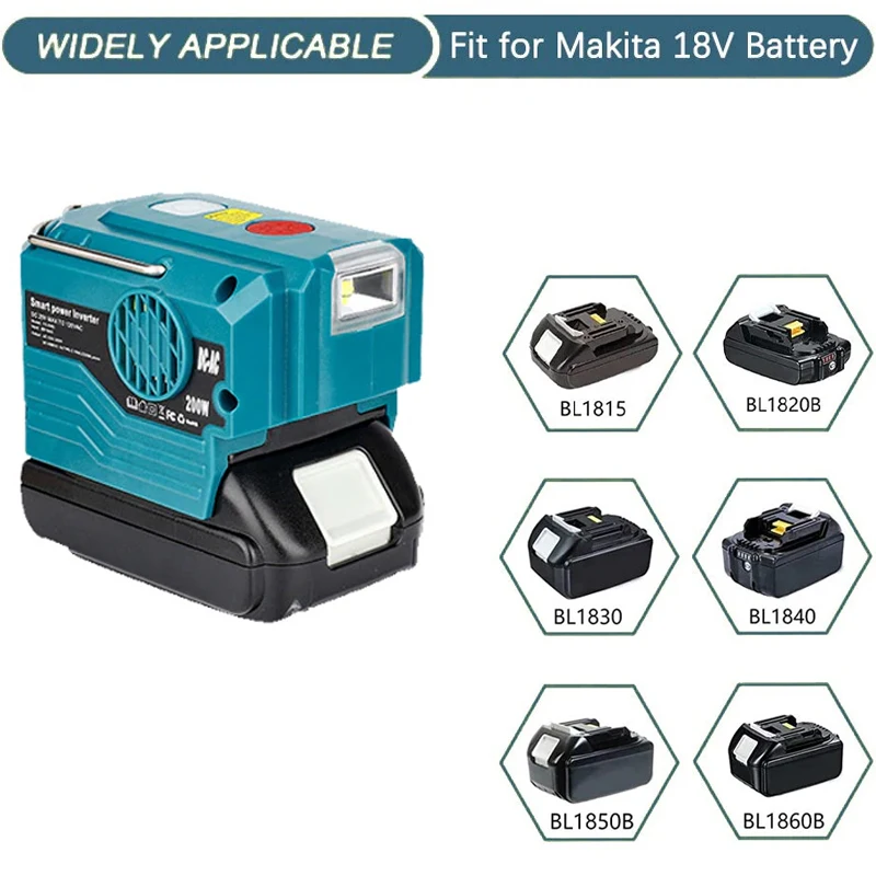 Power Inverter for Makita 18V  - đánh giá và giá Outdoor Power Inverter