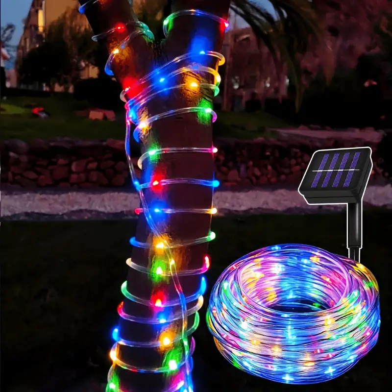 Solar Powered LED Tubes for Ou - đánh giá và giá Outdoor Power For Christmas Lights