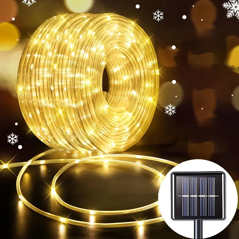 Solar Powered LED Tubes for Ou - đánh giá và giá Outdoor Power For Christmas Lights