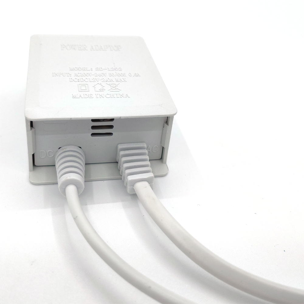 White AC 100-240V Input DC 12V - đánh giá và giá Outdoor Power Adapter