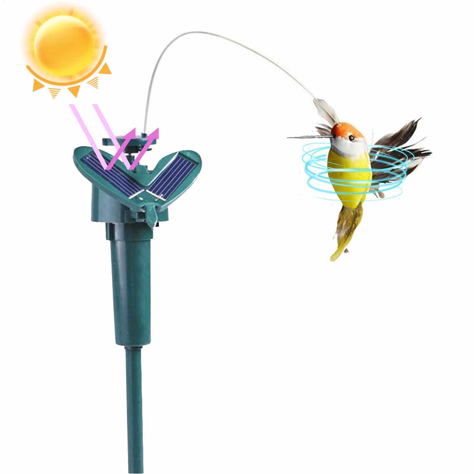 1pc Solar Rotating Bird Funny  - đánh giá và giá Outdoor Power Stake