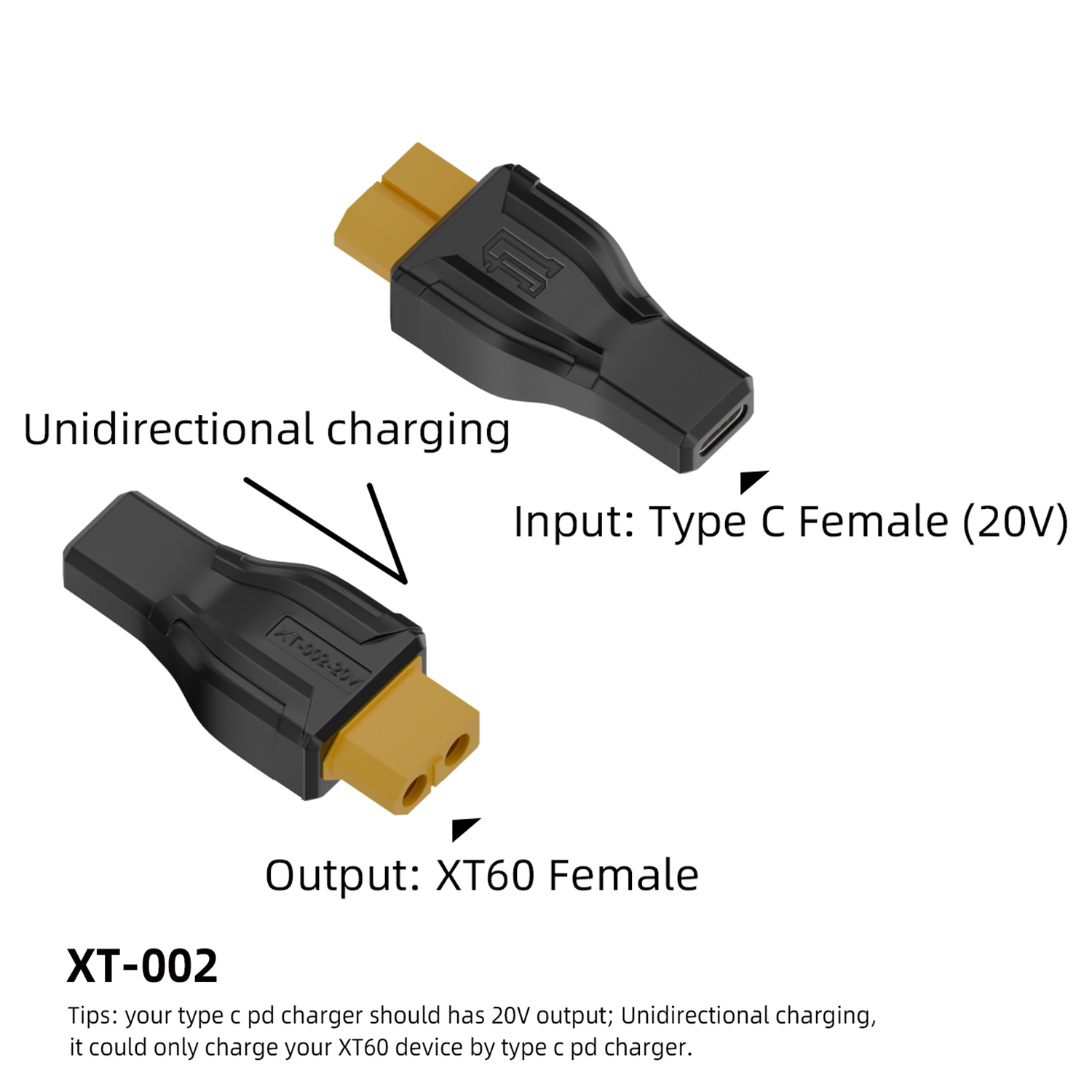 USB C to XT60 Adapter Converte - đánh giá và giá Outdoor Usb Power Adapter
