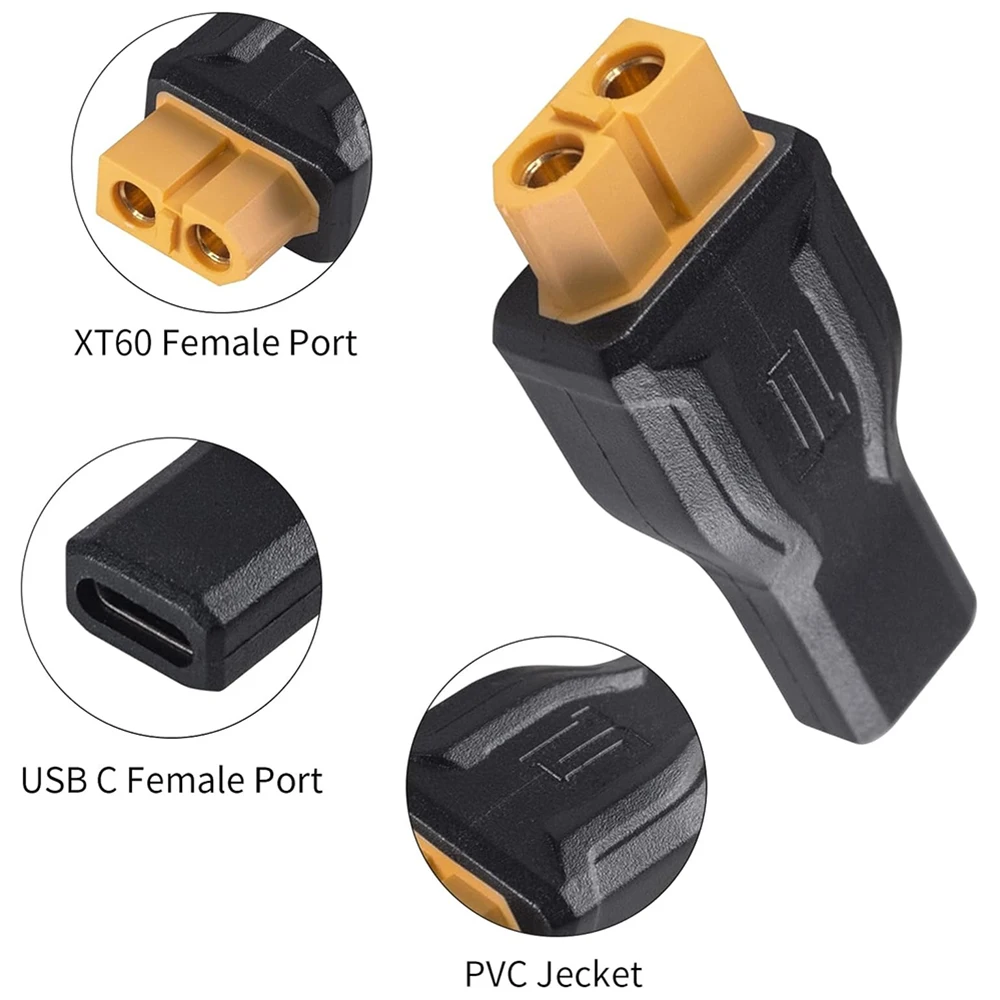 USB C to XT60 Adapter Converte - đánh giá và giá Outdoor Usb Power Adapter