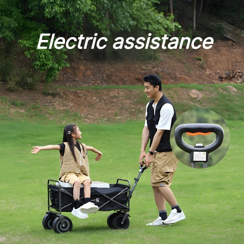 Electric Folding Camping Troll - đánh giá và giá Outdoor Power Wheels