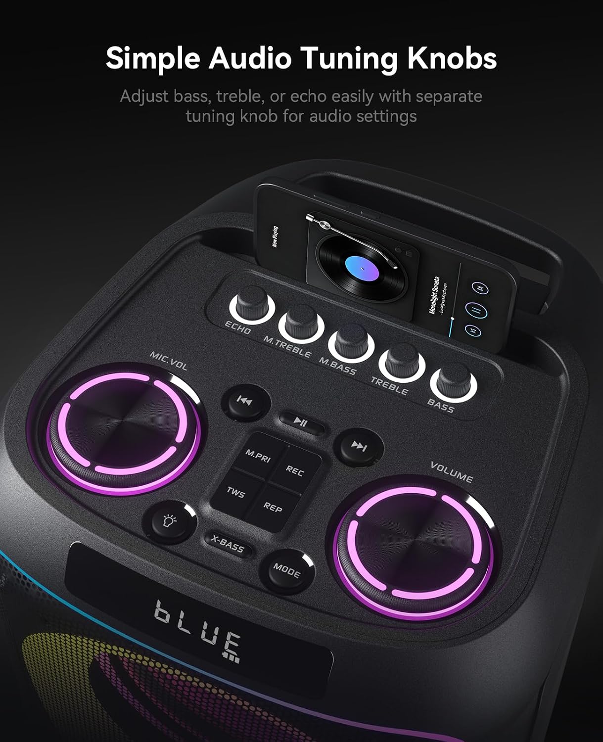 Portable Bluetooth Party Speak - đánh giá và giá Outdoor Power Wheels