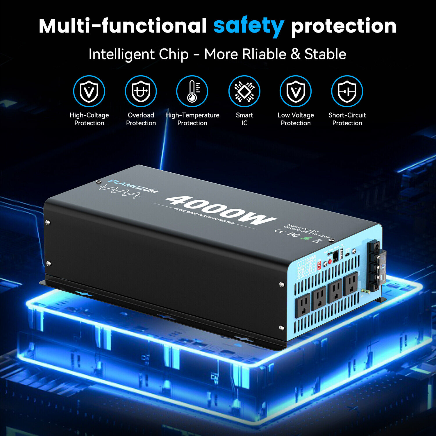 4000W Pure Sine Wave Power Inv - đánh giá và giá Outdoor Power Inverter